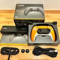 SCUF REFLEX FPS スカフリフレックス 動作品 オレンジ