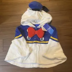 ディズニー ドナルド ポンチョ アウター 羽織り コスチューム【90】新品