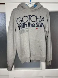 GOTCHA パーカー グレー