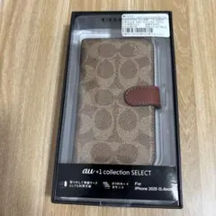 COACH - 新作★COACH シグネイチャー 型押しレザー手帳 iPhone12 mini COACH コーチ シグネチャー iPhone 12mini iPhone13 iPhone14