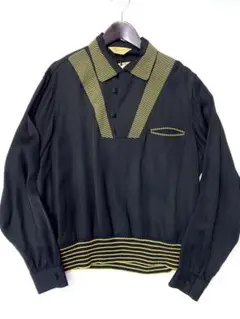 グルービンハイ 1950's レーヨンギャバジャン プルオーバーシャツのサムネイル