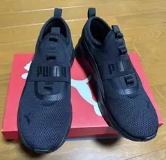 【未使用新品】PUMA プーマ スリッポン スニーカー ブラック
