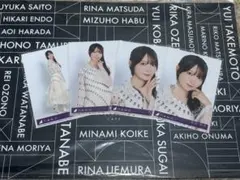 黒見明香 生写真 My respect アルバム 封入 乃木坂46 4種 コンプ