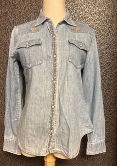 ❁︎Polo Ralph Lauren ラルフローレン　デニムシャツ160㎝