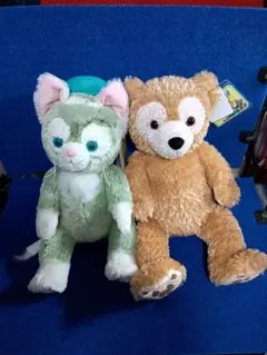 ダッフィー 、ジェラトーニ 　ぬいぐるみ　 未使用　ディズニー
