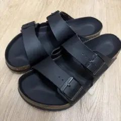 美品BIRKENSTOCK Arizona BS 28.0 ブラック 野村訓市 - メルカリ