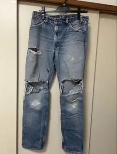 Levi's 506 ダメージジーンズ W34 L32
