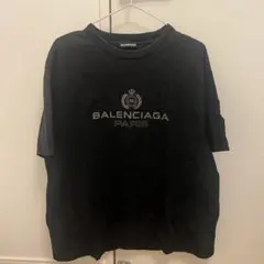 BALENCIAGA PARIS ロゴ クルーネック Tシャツ Mサイズのサムネイル