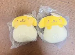 サンリオキャラクターズ　フルーツ大福マスコット　かおりつき　ポムポムプリン×2
