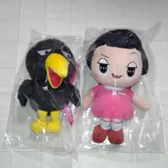 チコちゃんに叱られる ぬいぐるみ マスコット チコちゃん&キョエちゃん 新品
