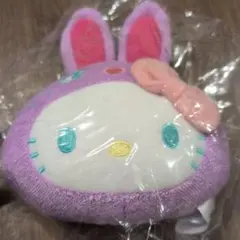 【未使用】サンリオ ハローキティ カラフルバニーフェイスマスコット【2011年】