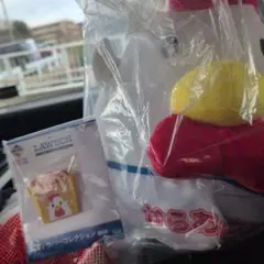 一番くじローソン　C賞　からあげクンぬいぐるみ