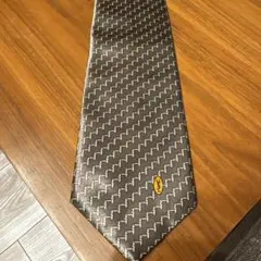 Yves Saint Laurent ネクタイ グレー 総柄のサムネイル