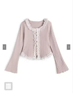 レースフリルトップス［dk1564］
