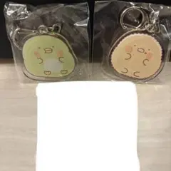 すみっコぐらし 受注 たぬきのまんまる キーホルダー とんかつ ぺんぎん？