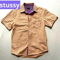 Stüssy チェック柄 半袖シャツ Ｍサイズのサムネイル