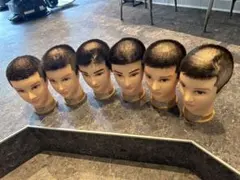 メンズウィッグ 6体セット