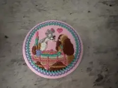 ディズニー刺繍缶バッジ