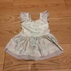 プティマイン　100cm　水着　花柄