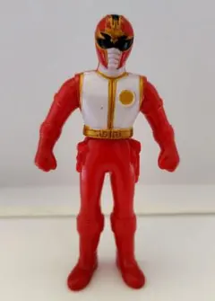 五星戦隊ダイレンジャー　リュウレンジャー(レッド)　ソフビフィギュア