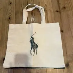 ラルフローレン　Polo Ralph Lauren ベージュ トートバッグ