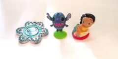 【激レア含】ディズニー リロ＆スティッチ フィギュア＆アクキー 3点セット