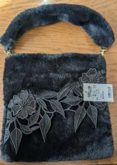 【新品未使用】近沢レース店 ファーバック