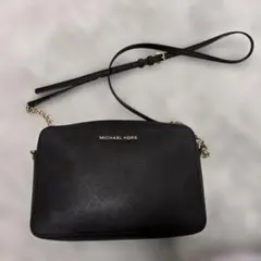 MICHAEL KORS ブラックショルダーバッグ