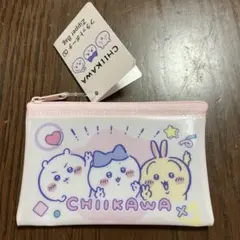 ちいかわ　ダイソー　フラットポーチ