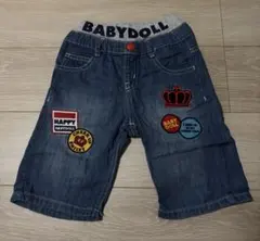 BABYDOLL デニム半ズボン 120サイズ