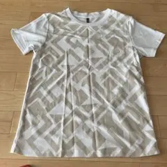 DANSKIN 幾何学模様 半袖Tシャツ Lサイズ