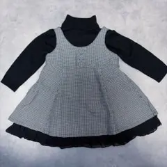 コムサイズム　ワンピース＆ハイネックセット　90cm