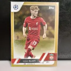 エリオット Harvey Elliott Topps リヴァプール 50枚限定