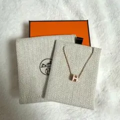 新品同然！ HERMES エルメス ネックレス シャルニエールPM 34 - メルカリ