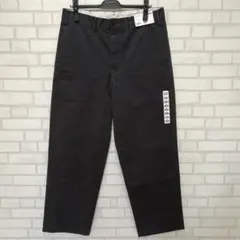 【新品】UNIQLO ストレートチノ ダークグレー W85cm 股下76cm