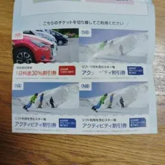 【匿名配送】日本駐車場開発株主優待 紙チケット