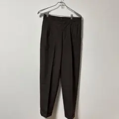 ブラウン スラックス 前後ポケット付き