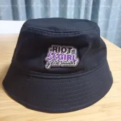 x-girl エックスガール/DOUBLE LOGO バケットハット