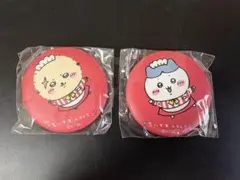 ちいかわレストラン　ハチワレ　ラッコ　缶バッジセット