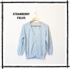 STRAWBERRY FIELDS ライトブルー カーディガンのサムネイル