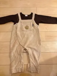 プティマイン★くまカラーロンパース