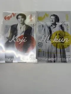 SnowMan クリアステッカー 岩本照 向井康二 2枚セット