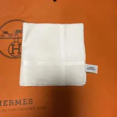 HERMES ハンカチ ホワイトのサムネイル