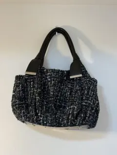 DIANA ダイアナ　ツイードハンドバッグ