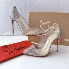 ルブタン　STRASS 豪華　スワロ　ラインストーン　ハイヒール　パンプス　35