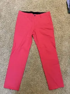 DESCENTE GOLF ストレートパンツ オレンジ 92/XA