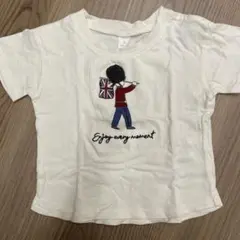 Cottoli 刺繍Tシャツ　90