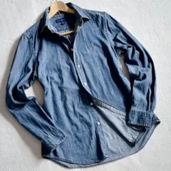 【美品‼︎】Ralph Lauren デニムシャツ インディゴ ボーイズXLのサムネイル