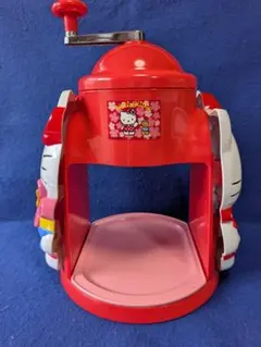 Hello Kitty 手動かき氷機 ハローキティドウシシャ 熱中症対策 日本製のサムネイル