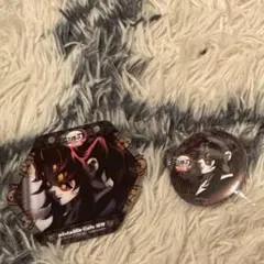 鬼滅の刃　DINING　おたのしみくじ 無限城編 黒死牟　缶バッジ　カフェ